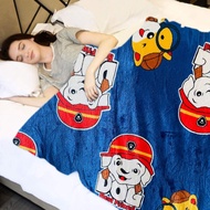 Cartoon Blanket ponny pooh spiderman Fluffy Blanket Cartoon size single
