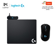 Logitech G703 LIGHTSPEED Wireless Gaming Mouse w/ HERO 25K Sensor LIGHTSYNC RGB POWERPLAY Compatible Lightweight 95g+10g Optional 100-25600 DPI Rubber Side Grips