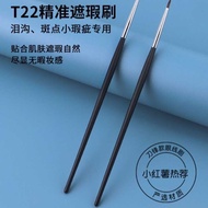 Teacher Mao Same Style T22 Fine Concealer Brush T301 Double-Headed Sponge Spot Brush Dark Circles Ey