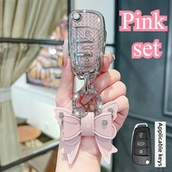 Exquisite TPU Car Fold Key Case Cover, Fit for Audi Q3 Q2L AI4 A3L Q7 A6I A7 A3 A8 Keyless Auto Acce