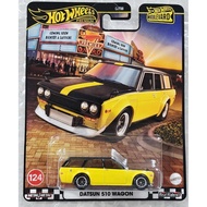 Xof19xo Small Car 7 Cm Long Hot Wheels JBL21 Boulevard Datsun 510 Wagon New
