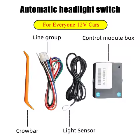 For Universal 12V Car Auto Light Sensor System Automatically Control Light Sensor Cars Automatic Hea