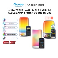 Govee Aura Smart Light RGBIC Table Lamp Bedside Lamp Pro Sound by JBL Smart Table Light Bedside Lamp