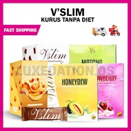 VSLIM Dyna Yusof Minuman Kurus Tanpa Diet Original HQ Menaikkan Metabolisma Cair Lemak Choc Inch FRE