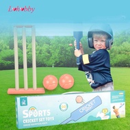 [Lohobby] Kids Cricket Set Holiday Games Backyard Cricket Set for Yard Holiday Sports