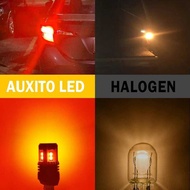 AUXITO 2Pcs Wy21w W21/5W LED 7443 T20 7440 W21w LED Caus Lamp Bulb Red White Backup Reverse DRL