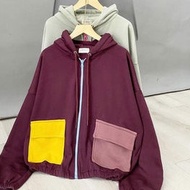 Zipper HOODIE SWEATER / KIRA HOODIE POCKET ZIPPER / KOREAN STYLE ZIPPER HOODIE SWEATER