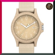 [TIMEX] Timex Watch Reclaim Ocean Beige Dial Tide Ocean Material Quartz 40MM Watch Brand TW2V95900 U