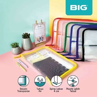 Folder Zipper Bag Transparent Zipper Plastic Bag Clear Zipper Mesh Folio 7001 BIG