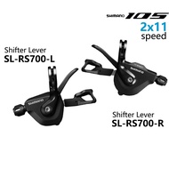 Shimano 105 SL RS700 Shifter 2x11 Speed Road Bike Shift Lever Flatbar Shifter I-SPEC II Shifter 11 S