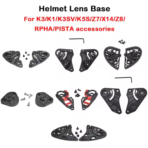 Motorcycle Helmet Lens Base For K3/K1/K3SV/K5S/Z7/X14/Z8/ RPHA/PISTA Accessories