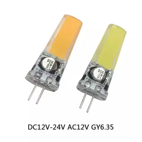 2PCS LED COB 10W GY6.35 G4 12V dimmable LED GY6.35 12V LED G4 12V cob2508 dimming led g6.35 12v cob2