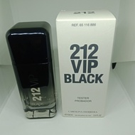 PARFUM 212 VIP BLACK MEN TESTER EDP 100 ML(100% ORIGINAL)