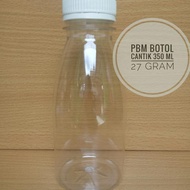 PUTIH Plastic Bottle 350 ML - Beautiful Bottle 350 ML - White / Bottle