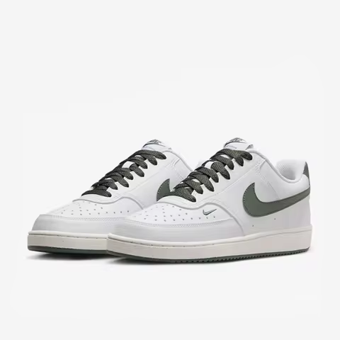 Nike Synthetic Leather Upper, Wear-Resistant, Retro Basketball Style, Outdoor Women's Skate Shoes, N