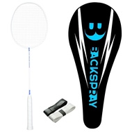 Professional Badminton Racket, 4U Level Carbon Fiber Badminton Racket, High Tension String Full, Max