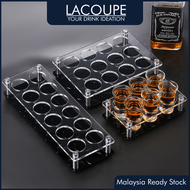 [Ready Stocks] Crystal Shot Cup 30/60ML SHOOTER  SHOT GLASS Higher Shot Whisky Rum Tequila Gin Vodka