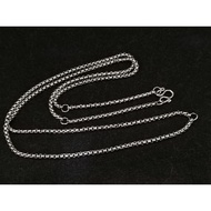 Stainless steel 3mm Zhen Zhu 4 hooks Amulet necklace!