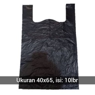 40x65 trash bag, large black jumbo plastic trash bag