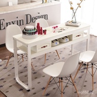 Economic Nail Table and Chair Set for Two People, Internet Celebrity Wholesale, Small Simple Europea