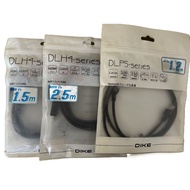 Product DIKE High Resolution 4K HDMI Cable Version 1.4 1.5m/2.5m/Cat.5e Enhanced High-Speed Network 