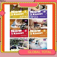 Book Now I Know! Student Book 1/2/3/4/5/6 (Workbook 3 Only Black White) Pearson Full Color/