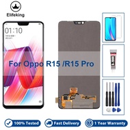 6.28" High Quality LCD For Oppo R15 /R15 Pro LCD Display Touch Screen Digitizer Assembly CPH1831 CPH1835 Replacement 100% Tested No Dead Pixel