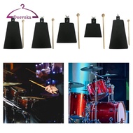 [deevoka] Cowbell with Stick Music Cowbell for Sport Events Celebration Football Games