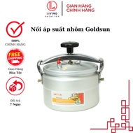 Goldsun aluminum pressure cooker soft PC - GJY50A (GHJ50) 5 liters Genuine