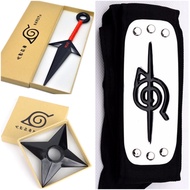 Naruto itachi Minato set of 3 products: Konai, forehead bandage, cosplay costume