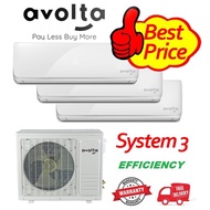 Latest Brand New 2022 Singapore Avolta Inverter Aircon 3 Ticks Energy Saving System 3