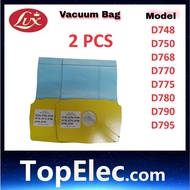 Lux vacuum duat bag LUX vacuum bag (5PCS) D790 D748 D750 D768 D770 D775 D780 D795 (5pcs) LUX VACUUM