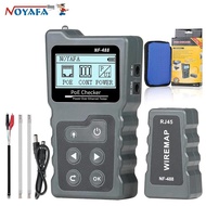 Noyafa NF-488 LCD Network Cable LAN Tester PoE Checker Wire Tracker Inline PoE Voltage Current Teste