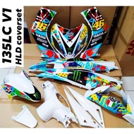 coverset yamaha 135LC V1 / LC 135 HLD