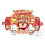 SANRIO - Hello Kitty 港版 2023 兔年 賀年 立體 紙藝 座檯 桌上 裝飾 新年 凱蒂貓 吉蒂貓