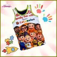 ┓ ➷ ✗ Boy Cotton Sando Character Kids random printing top COD YD damit lalaki