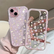 Soft Bow Cat Cake Casing Redmi 15 15C 13x Note 14 Pro Plus A5 12C Note 12 13 Pro Plus 10C 13C Note 1