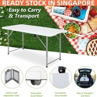 SG STOCK HDPE Portable Folding Tables Travel Outdoor Foldable Table