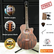 gitar akustik yamaha apx500ii woodmatte premium dobel rangka