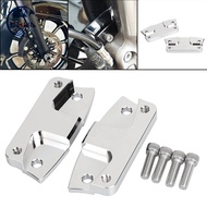Chrome 21 Inch Front Fender Riser Relocator Mount For Harley Touring 2014-2023 Road Glide King FLTR 