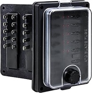 10 Way Waterproof Fuse Box for Automotive [ATC/ATO Blade Fuses] [250 Amp] [Up to 25A per Socket] [LE