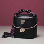日本雜誌附錄 Anna Sui 特别限定  便攜 多用途 PU皮革 手提袋 收納袋 化妝包 雜物包  (需訂購)