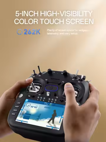 RadioMaster TX16S MK3 MAX Radio Transmitter 2.4G ELRS 4-in-1 AG01 CNC Hall Gimbals EdgeTX Touch Scre