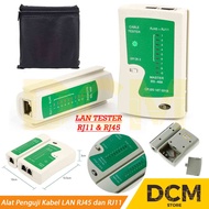 Cable / Kabel Lan Tester Alat Penguji Kabel Lan RJ45 dan RJ11