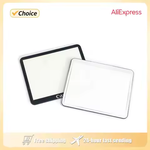 New 450D 500D 550D 600D LCD Screen Window Display Glass For Canon 550D 450D 500D 600D Camera Replace