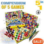 Hee Chess Compendium of 4 plus Pick-up Sticks = 5 Games ( HT1084 )