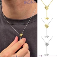 WENY Pendant Necklace, Perseverance Symbol Man Necklace