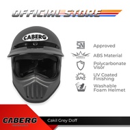 Caberg Helmet Cakil Solid Gray Doft Full Face