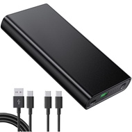 Power Bank 65W PD & QC3.0 18W (Max 83W) Fast Charge USB C Portable Charger 19200mAh Compact External
