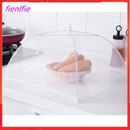 finelife] White Square Foldable Washable Mesh Food Cover Table Cover Vegetable Cover